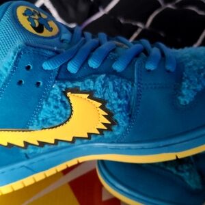 Nike Blue and Yellow Sneakers